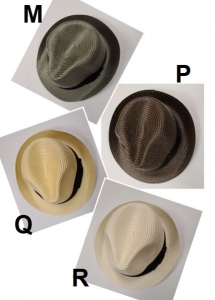 Hats FedoraHAT06954 MPQR